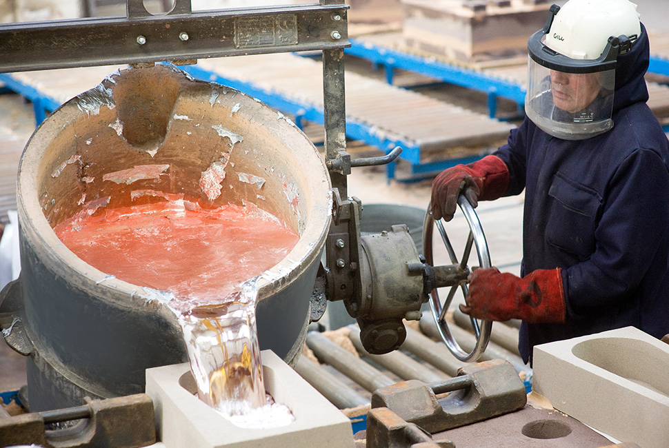 Aluminium sand casting services from Harrison Castings Ltd Leicester